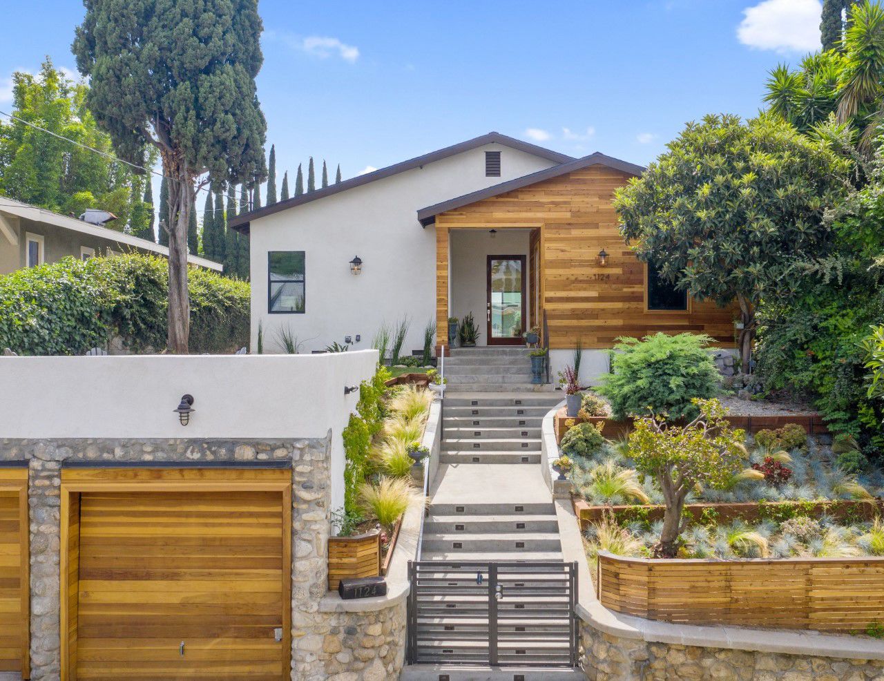 Photo: Modern Comfort in Silver Lake on an Urban Hillsides - New Build for Family, Work, and Play